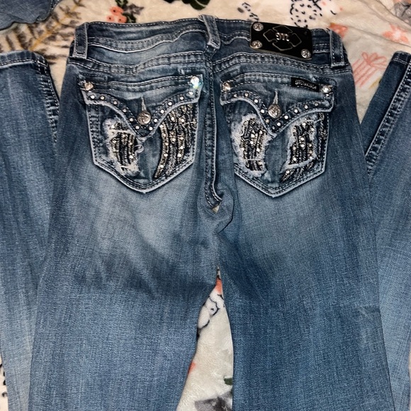 Skinny Mid-Rise Miss Me Jeans - Picture 1 of 2
